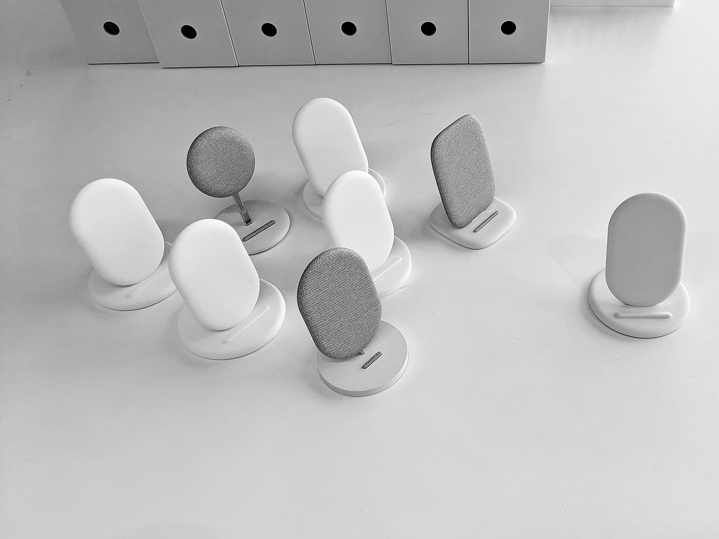 Pixel Stand，intelligence，modern，Simplicity，geometry，wireless charger ，