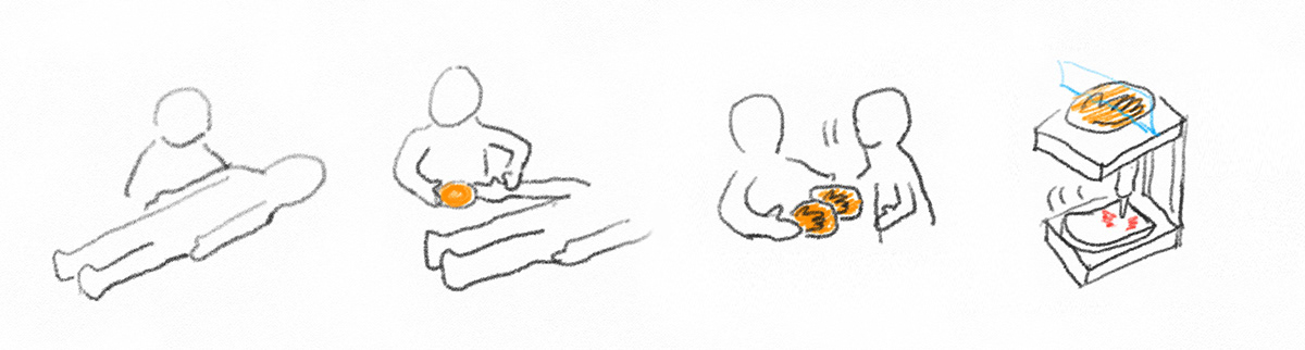 ashes of the dead，fingerprint，comfort，3D printing，