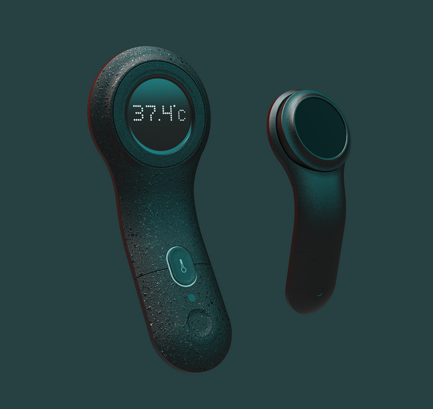 The thermometer，infrared，unique，Simplicity，