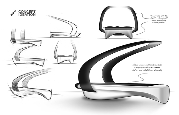 product design，industrial design，Treadmill，household，healthy，