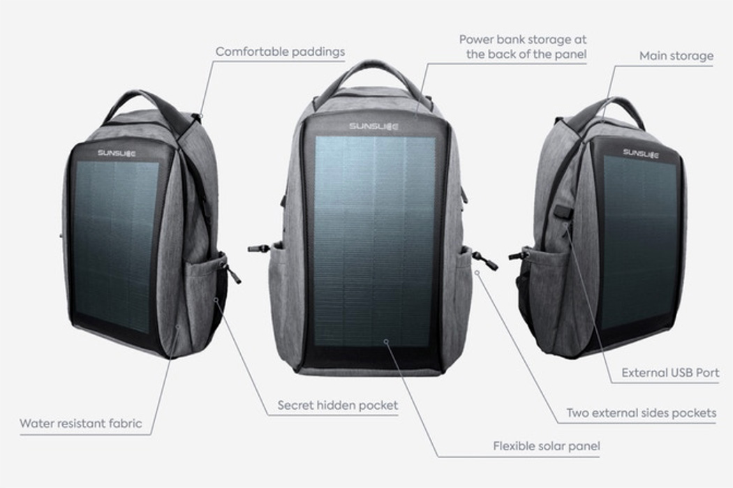 portable source，solar energy，Small，knapsack，
