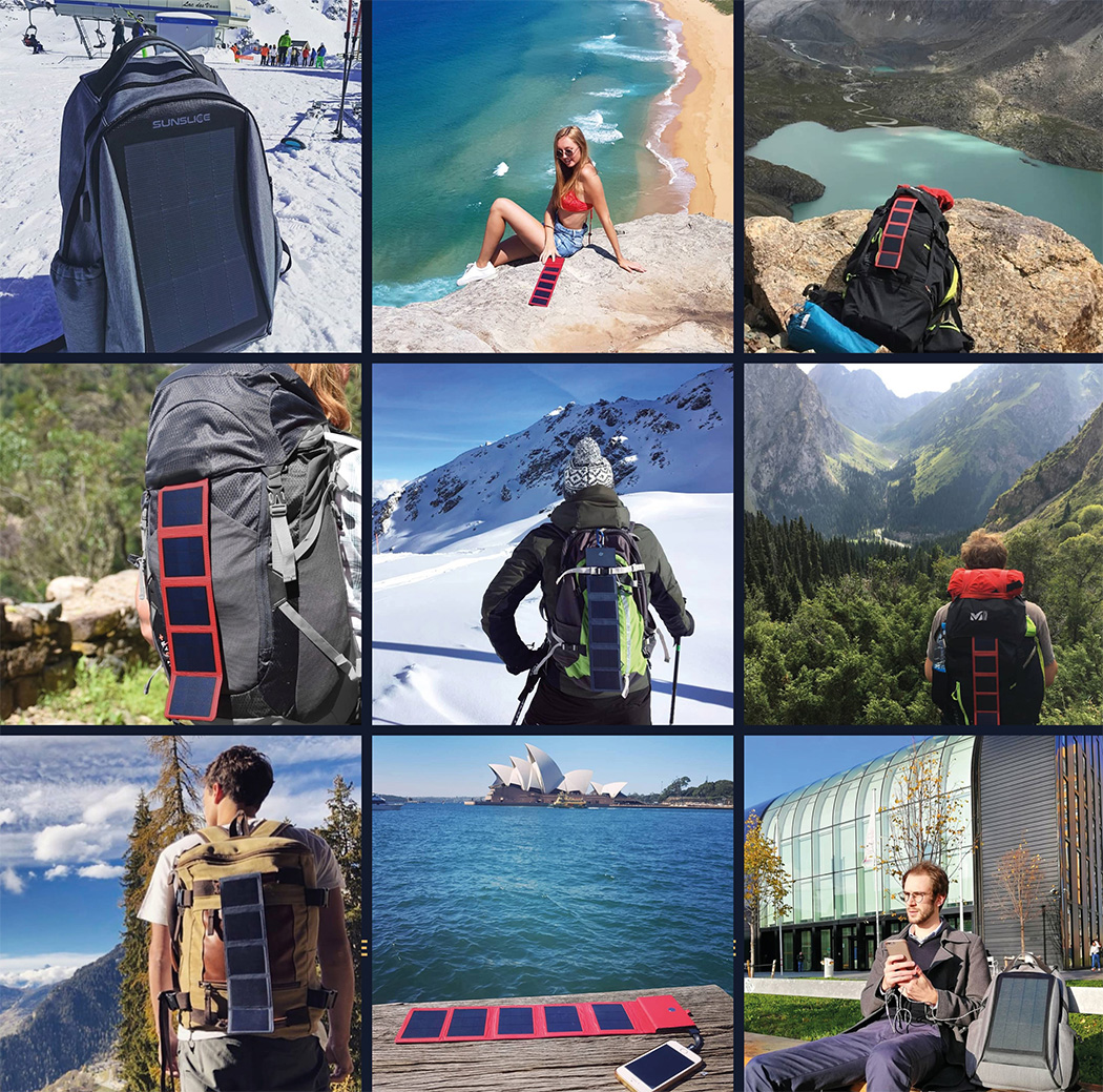 portable source，solar energy，Small，knapsack，