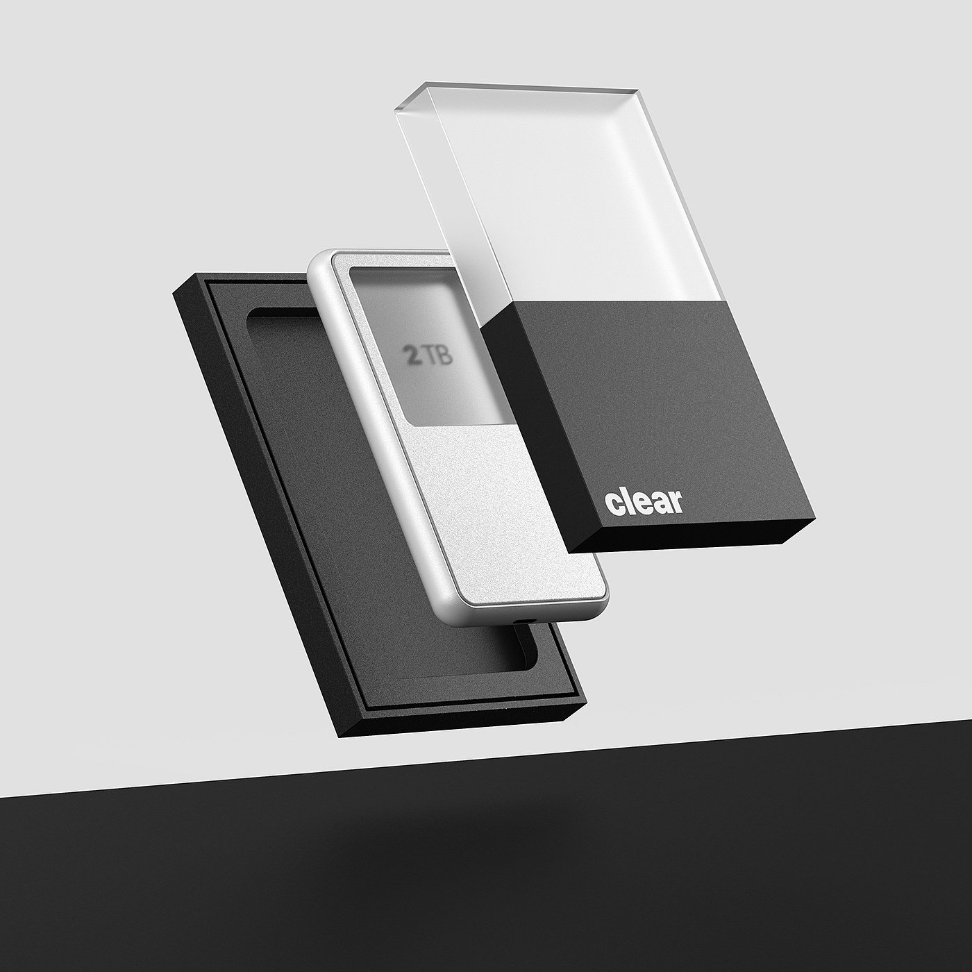 CLEAR，storage device，Transparent element，