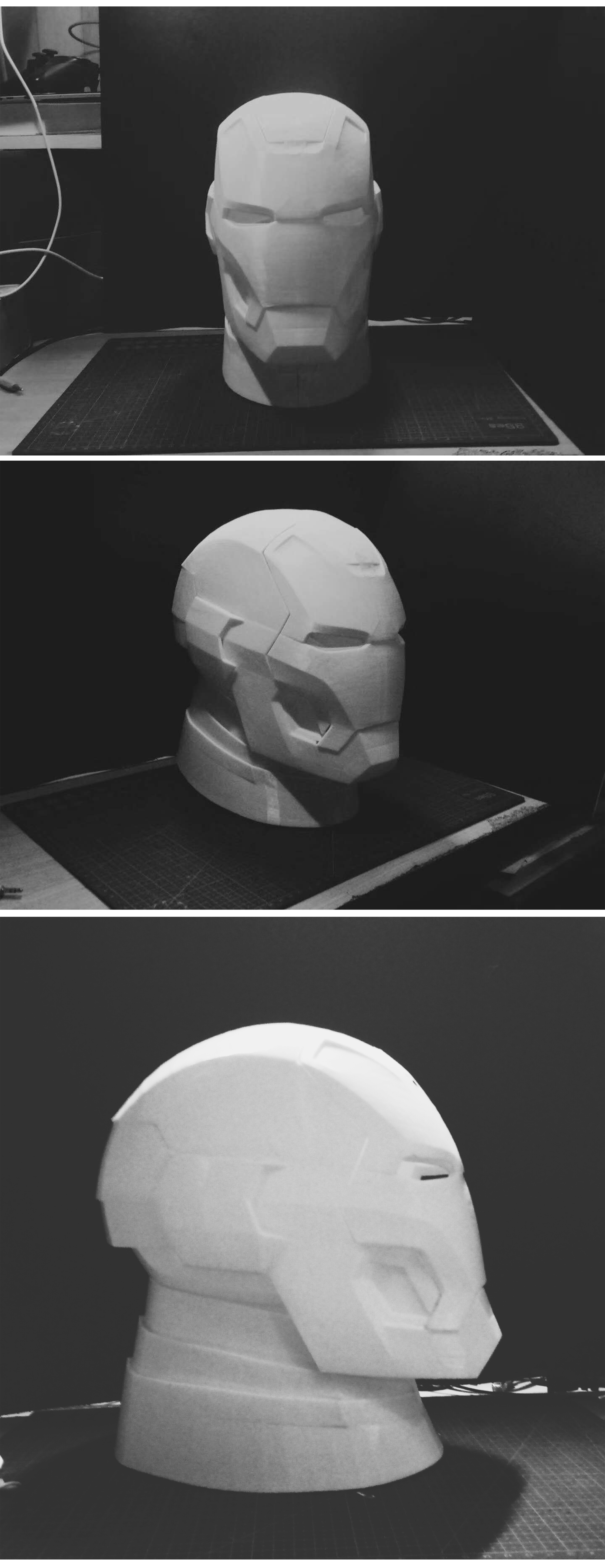 Iron Man，diy，3D printing，modeling，cosplay，Model，Film and television props，Geek，