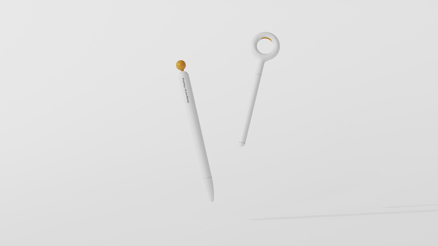 product design，industrial design，sample reels，pen，Keyshot rendering，