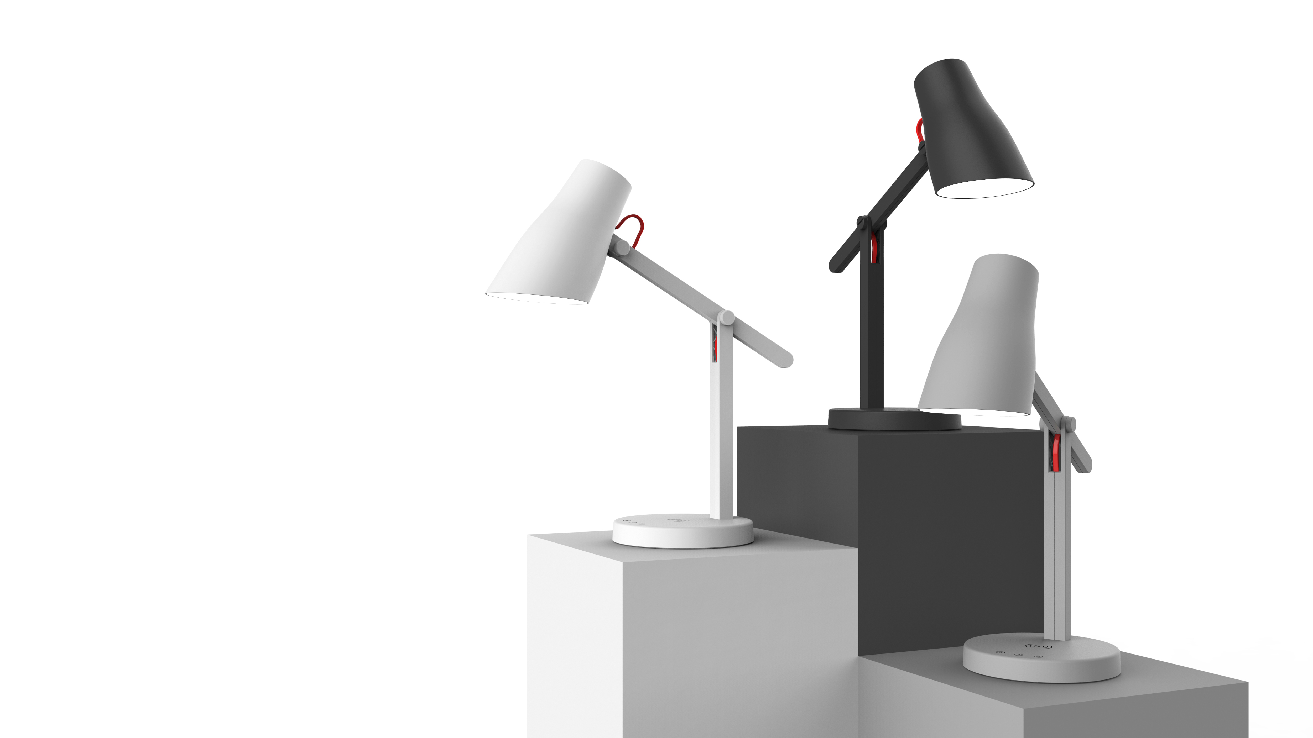 Desk lamp，Wireless charging，Simplicity，Reading lamp，Writing lamp，student，multi-function，