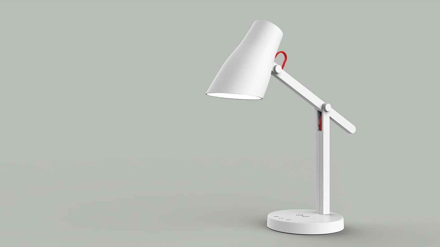 Desk lamp，Wireless charging，Simplicity，Reading lamp，Writing lamp，student，multi-function，