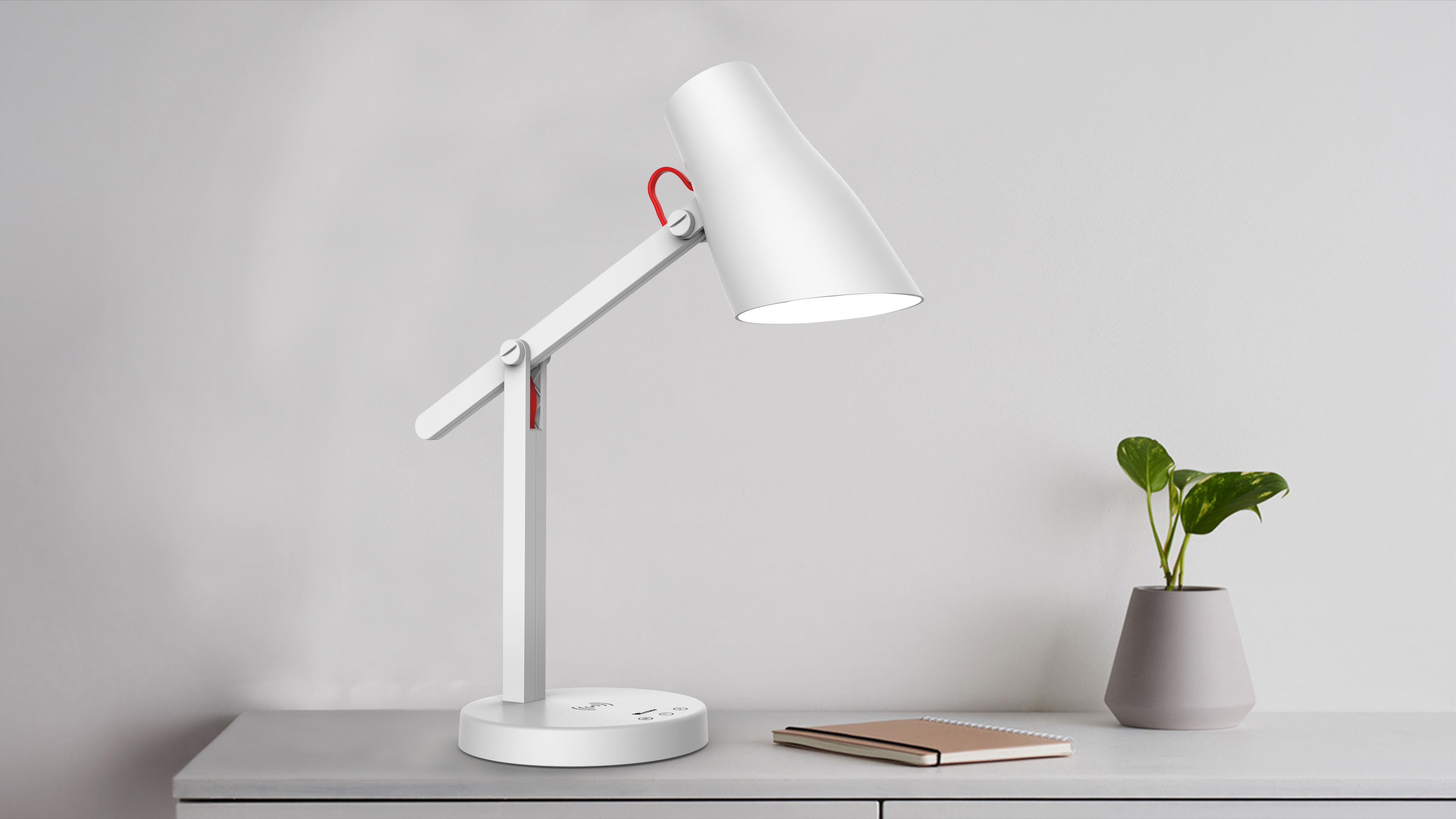 Desk lamp，Wireless charging，Simplicity，Reading lamp，Writing lamp，student，multi-function，