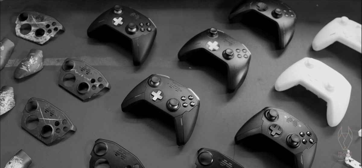 Husky design，Original works，Game handle，Game controller，