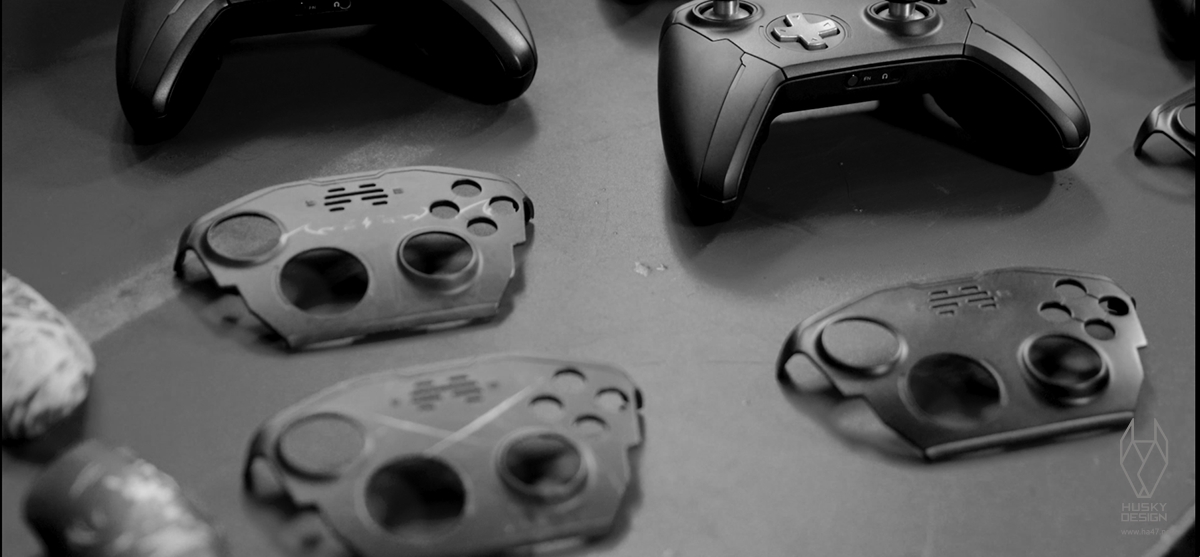 Husky design，Original works，Game handle，Game controller，