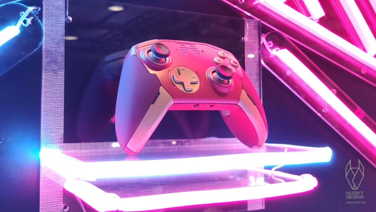 Husky design，Original works，Game handle，Game controller，