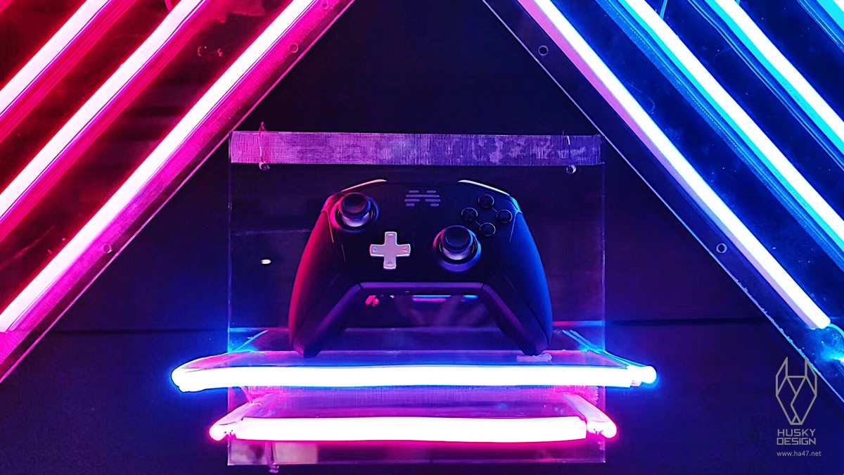 Husky design，Original works，Game handle，Game controller，