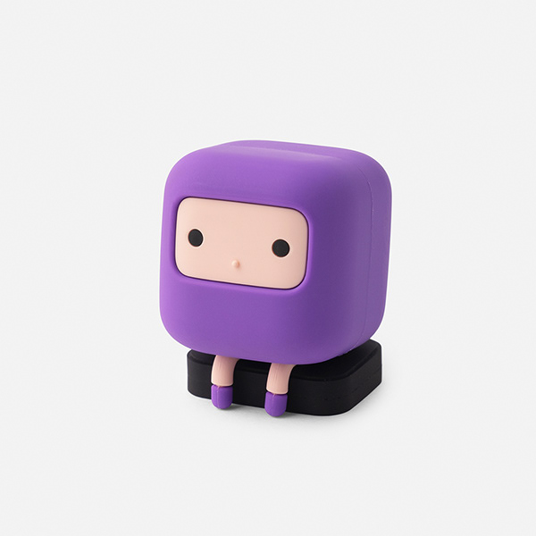 Cuub rainbow，block，Cartoon，Character design，Cube，