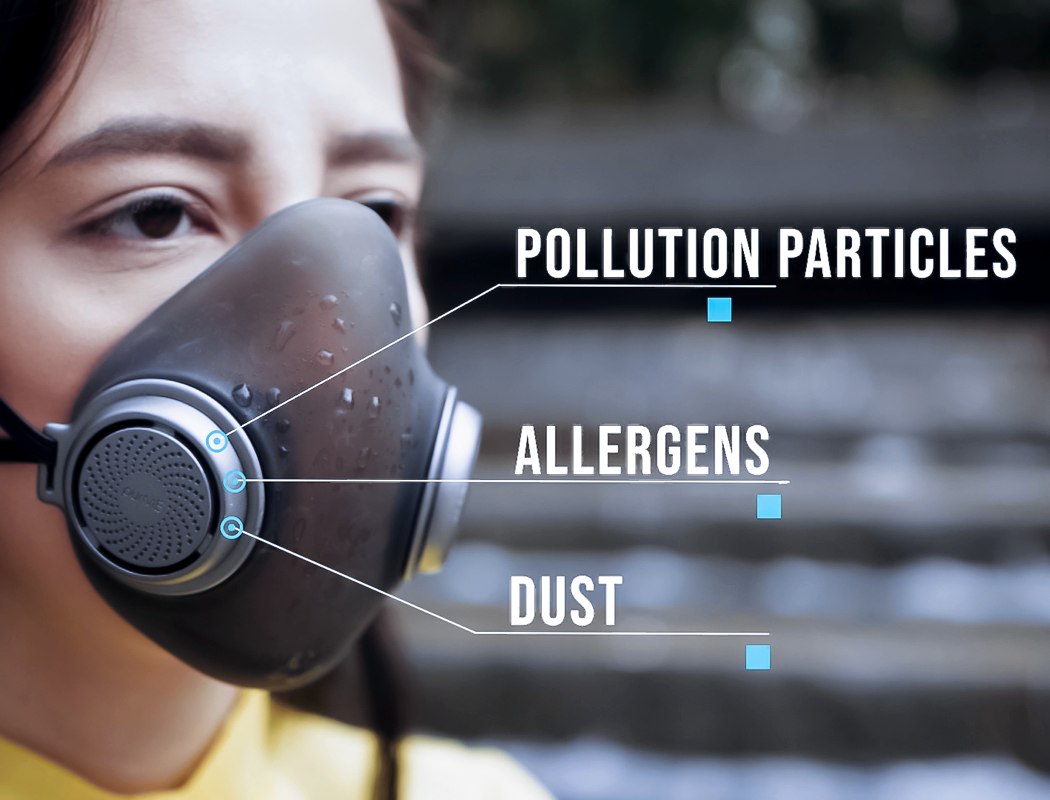 N95 respirator，transparent，purME，modularization，