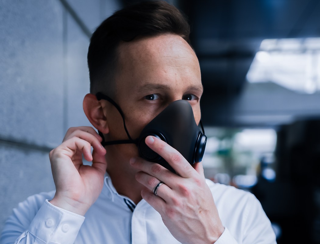 N95 respirator，transparent，purME，modularization，