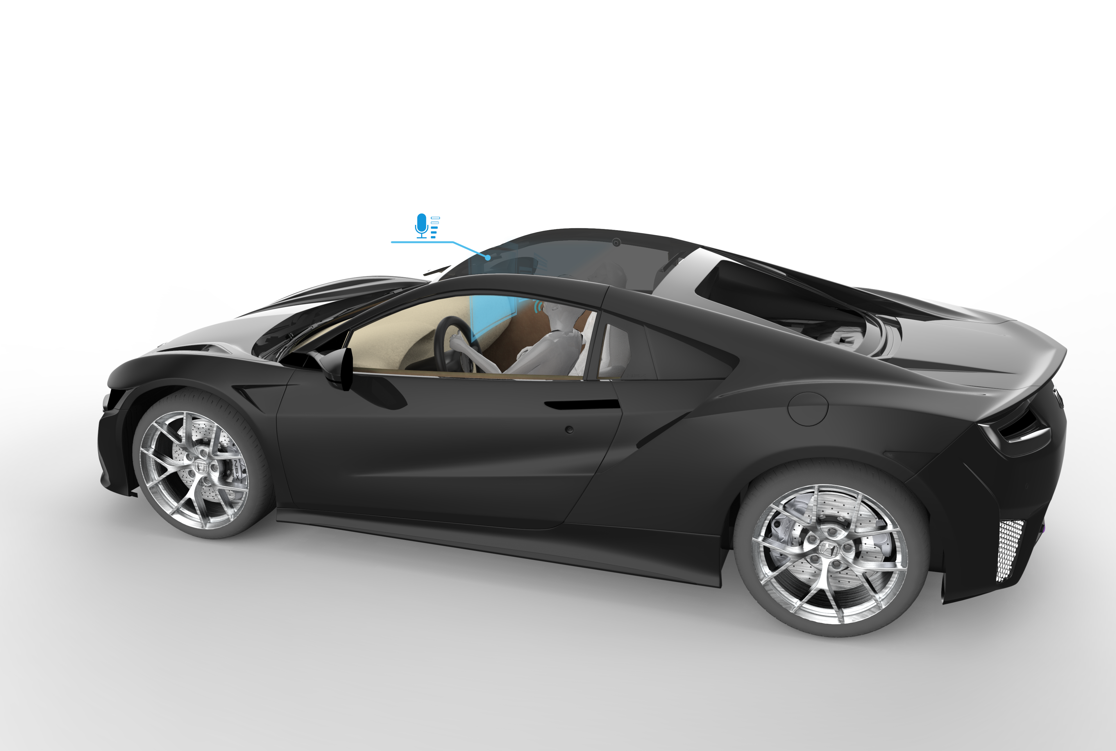 Vehicle Butler, holographic, VR，