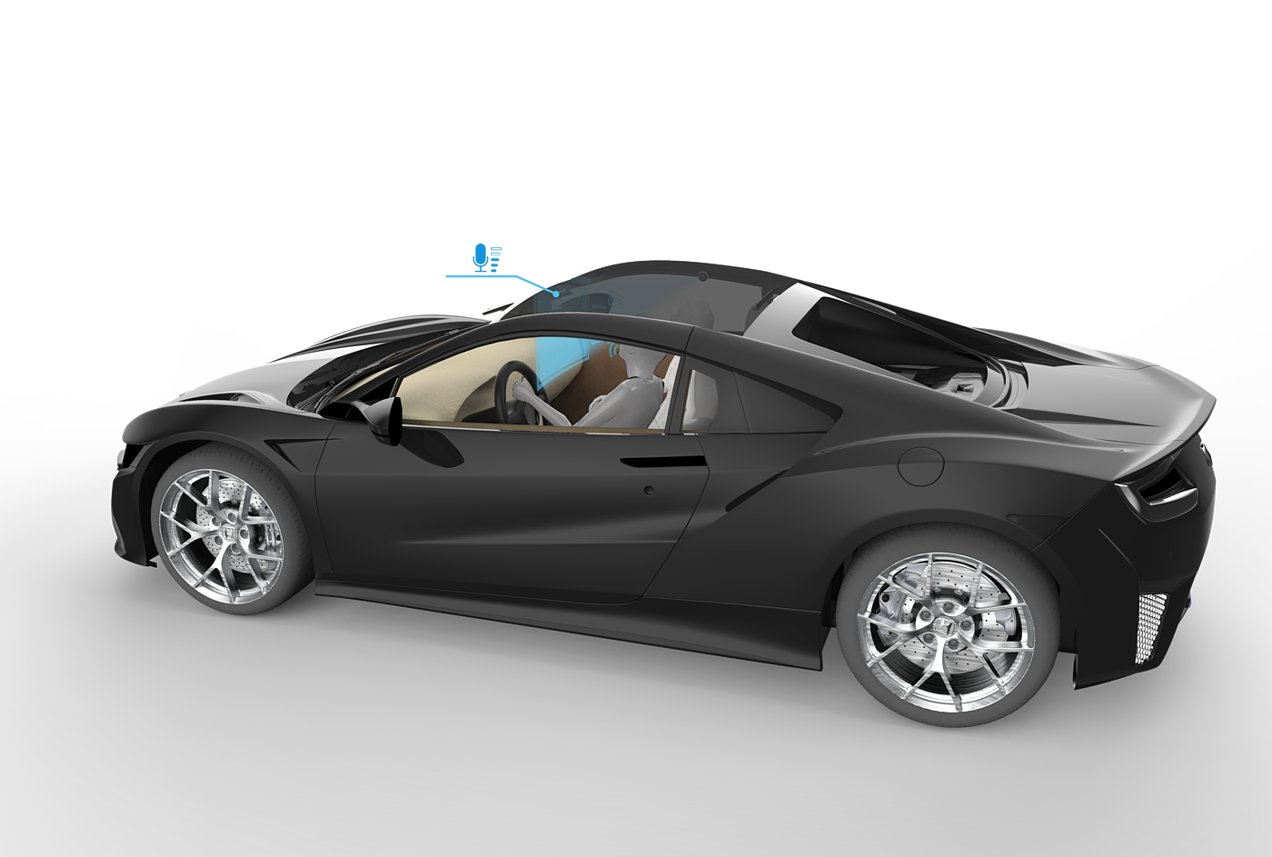 Vehicle Butler, holographic, VR，