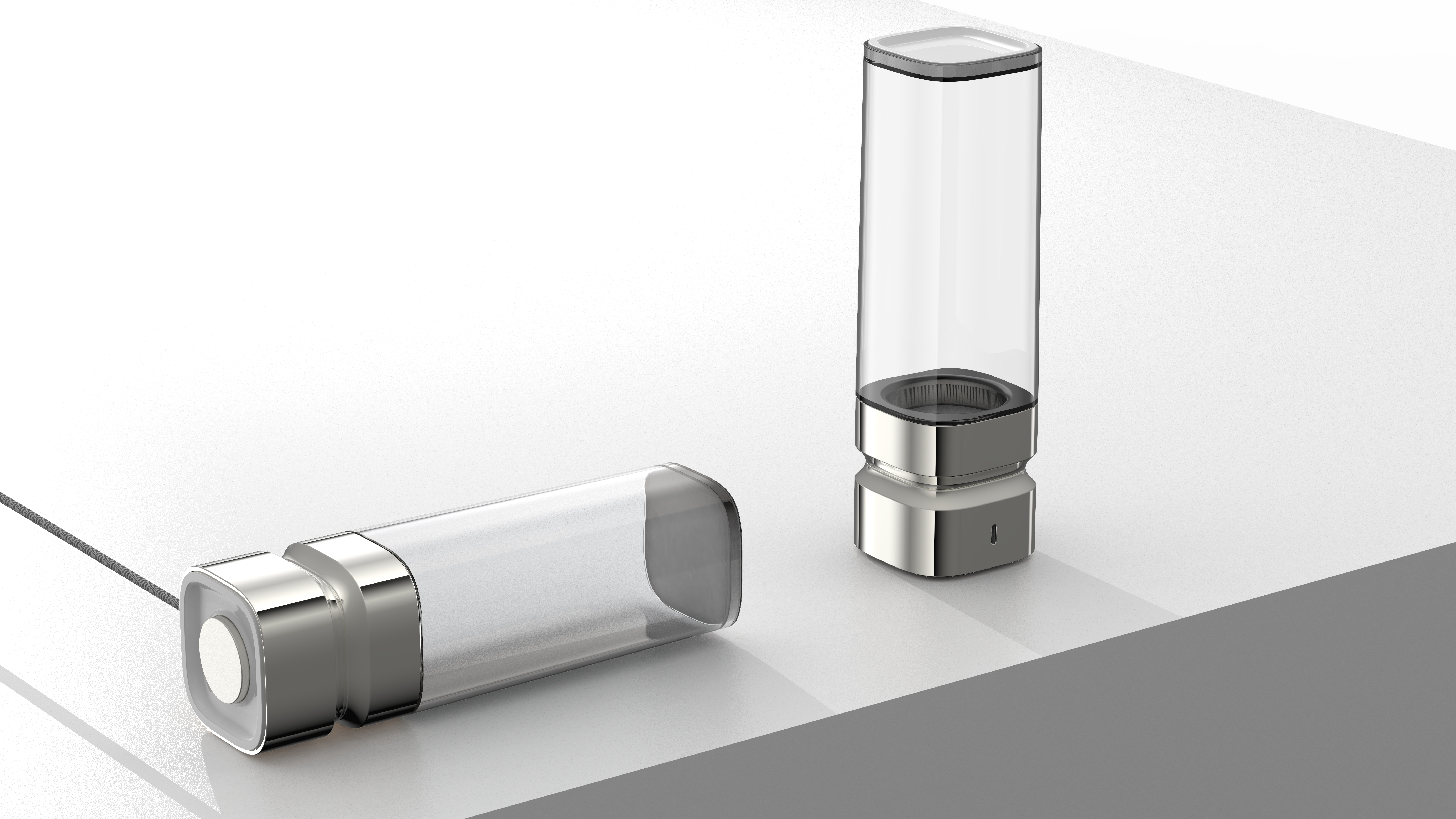 Health cup，Metal，Glass，glass，