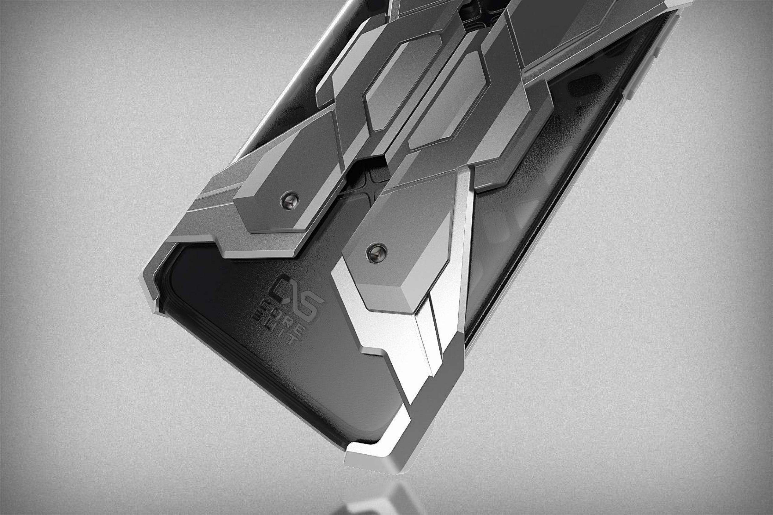 iphone，science fiction，mobile phone，Protective shell，Hard core，armor，