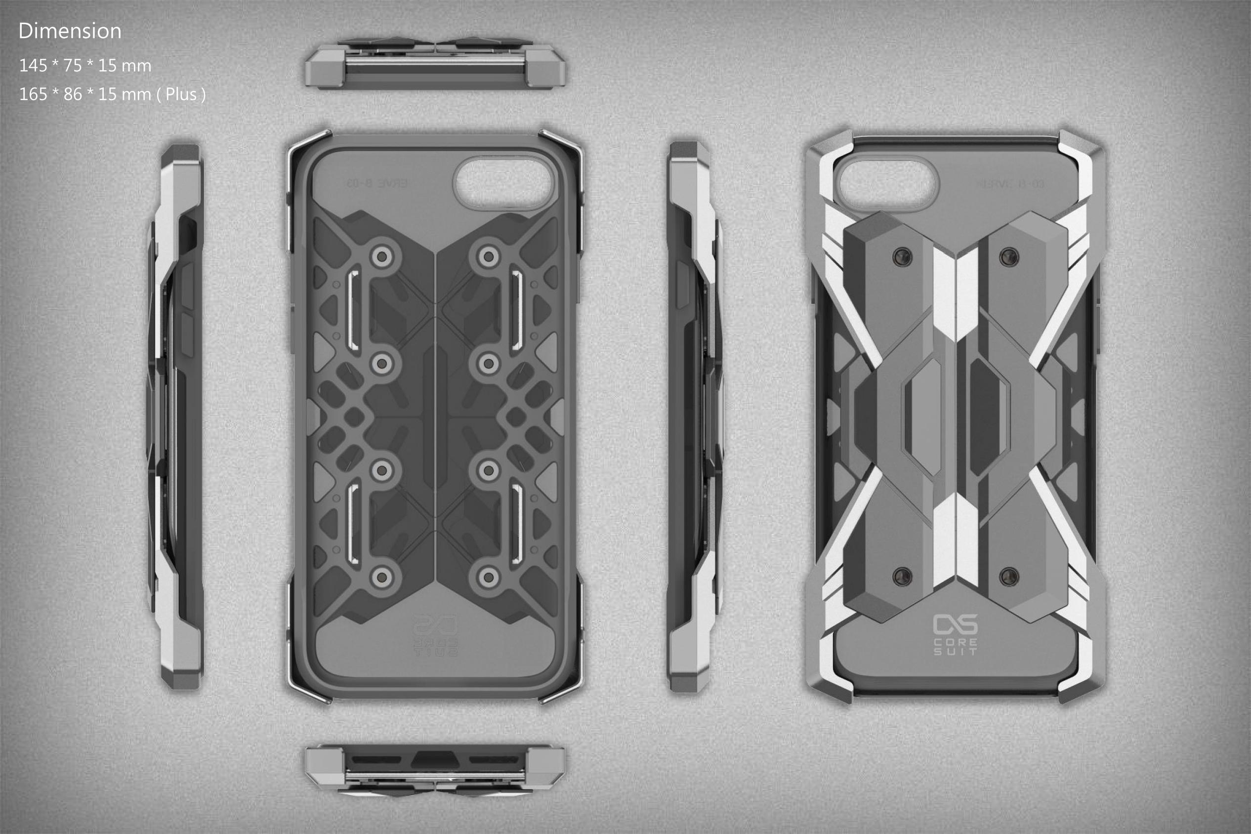 iphone，science fiction，mobile phone，Protective shell，Hard core，armor，