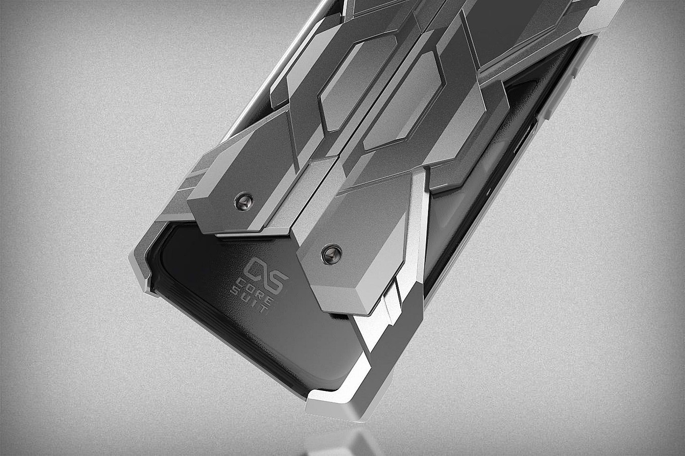 iphone，science fiction，mobile phone，Protective shell，Hard core，armor，