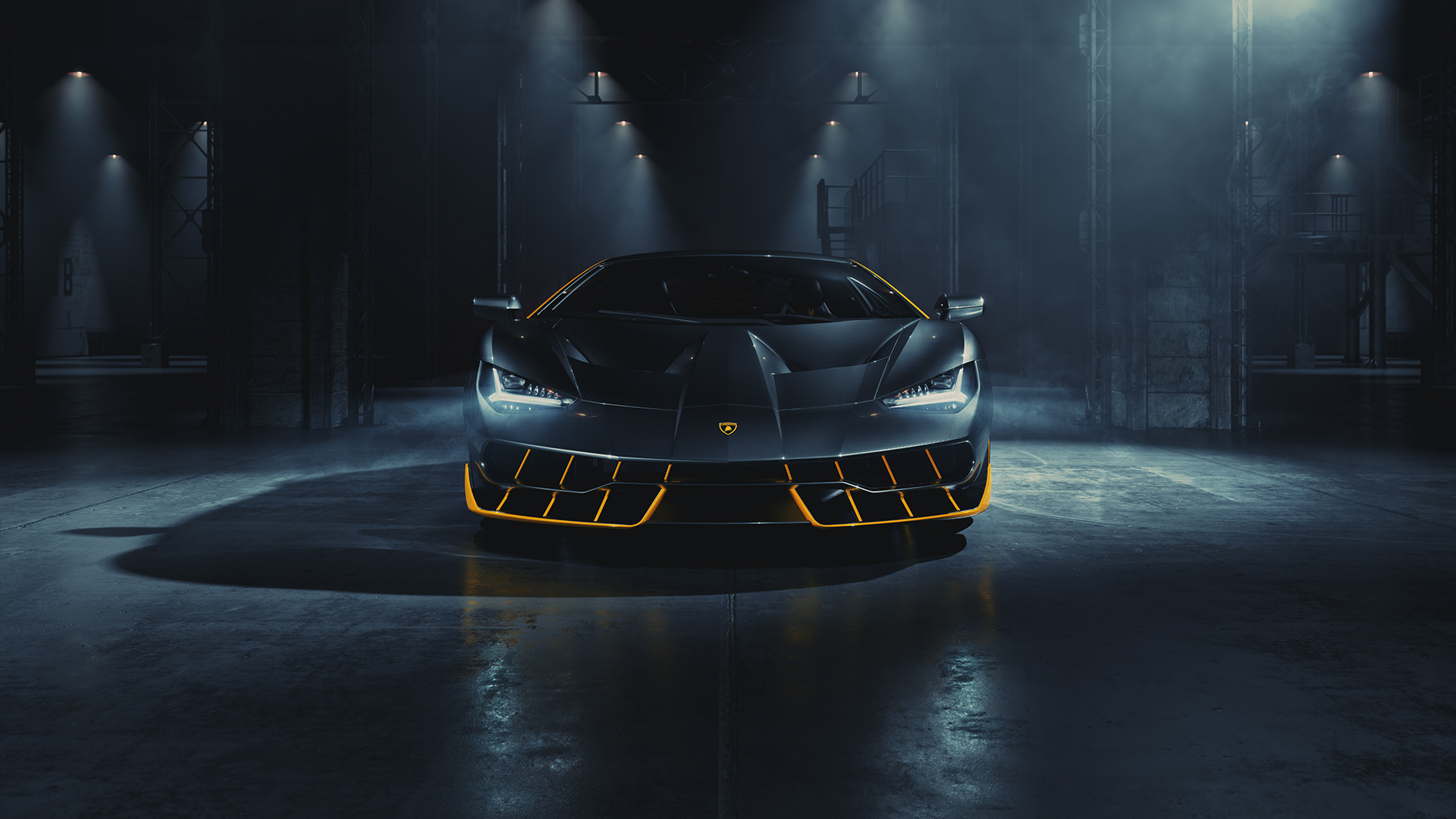 Lamborghini，Super car，c4d，