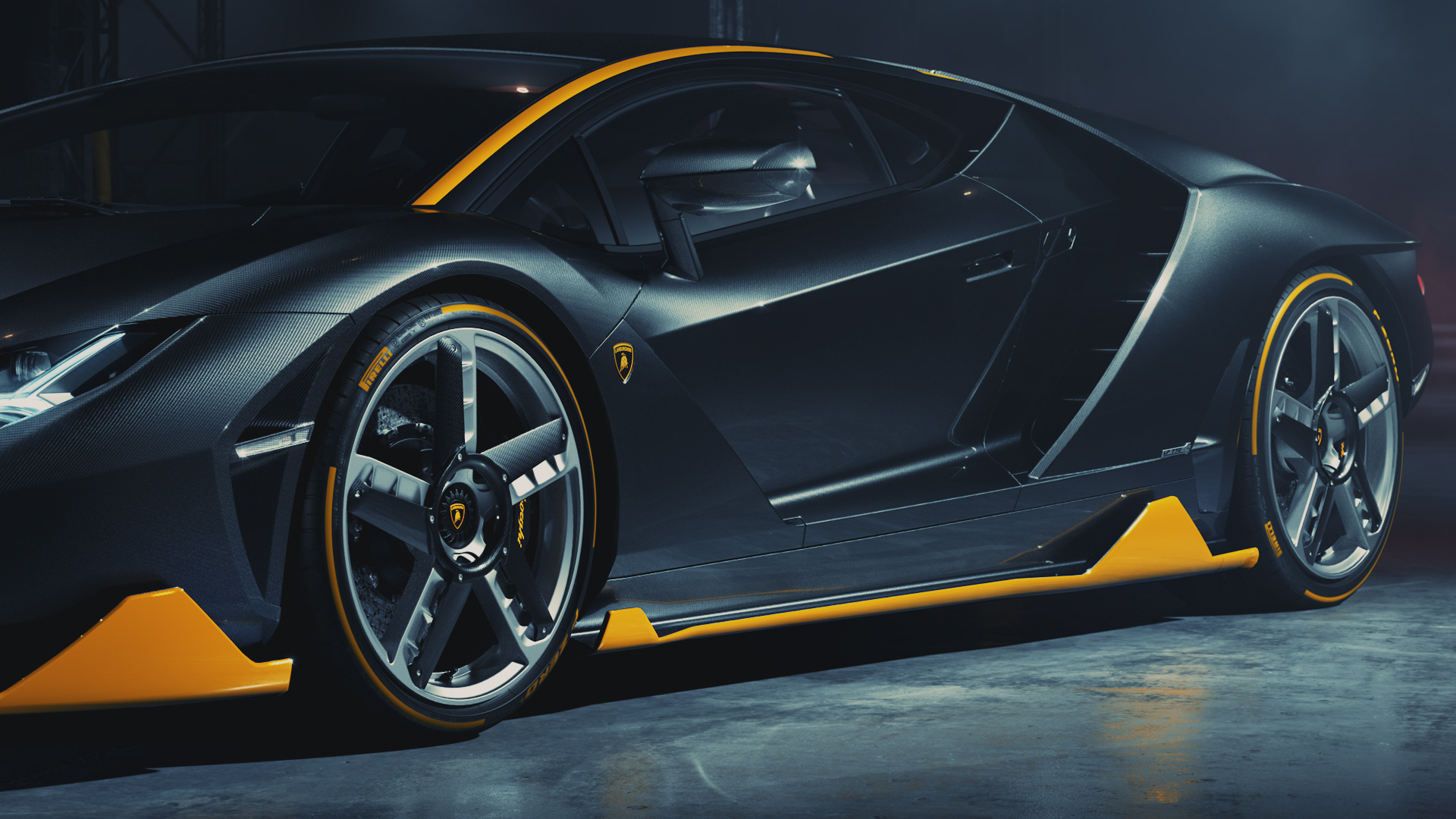 Lamborghini，Super car，c4d，