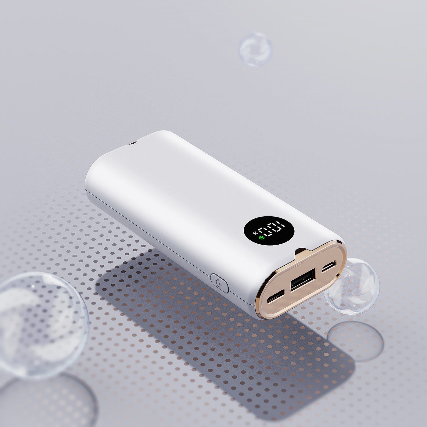 Mobile power rendering，keyshot，