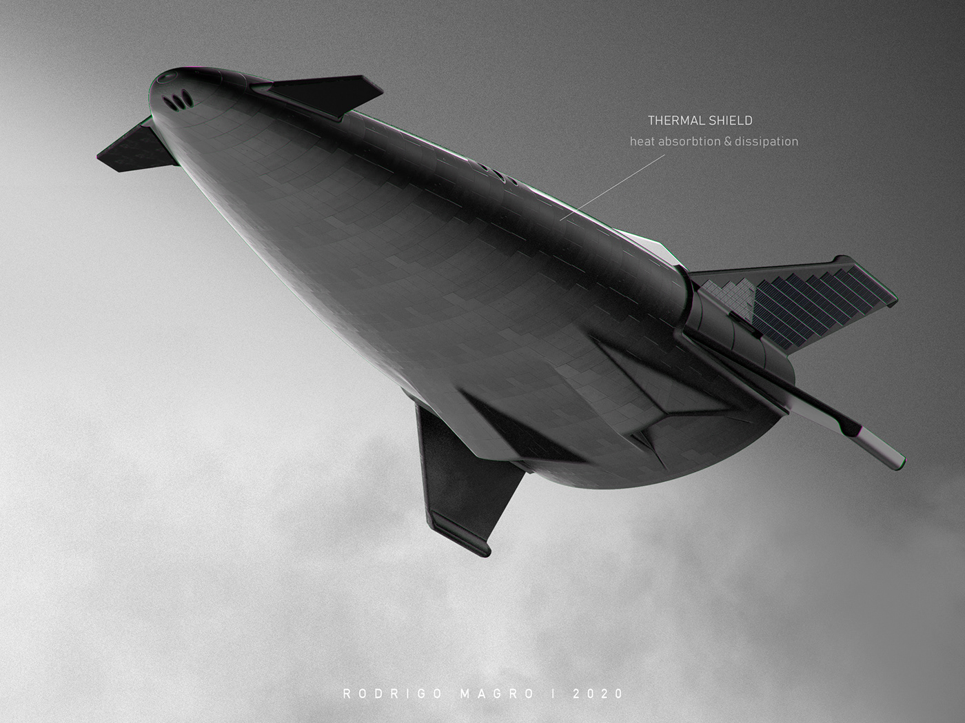 airship，Space，traffic，Moon，Mars，