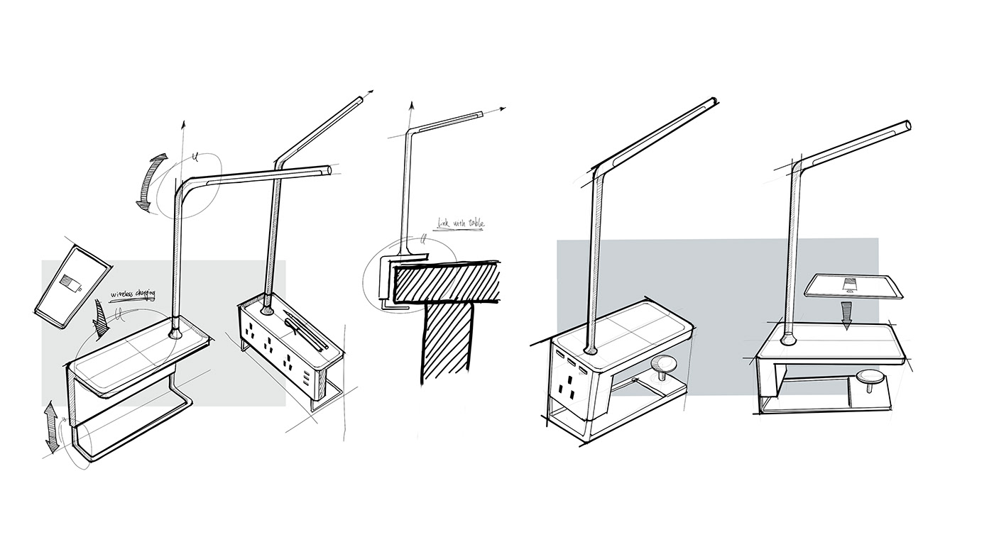 Wei Lai，light，Wireless charging，