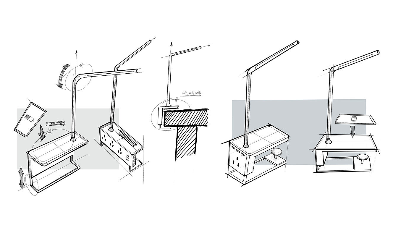 Wei Lai，light，Wireless charging，