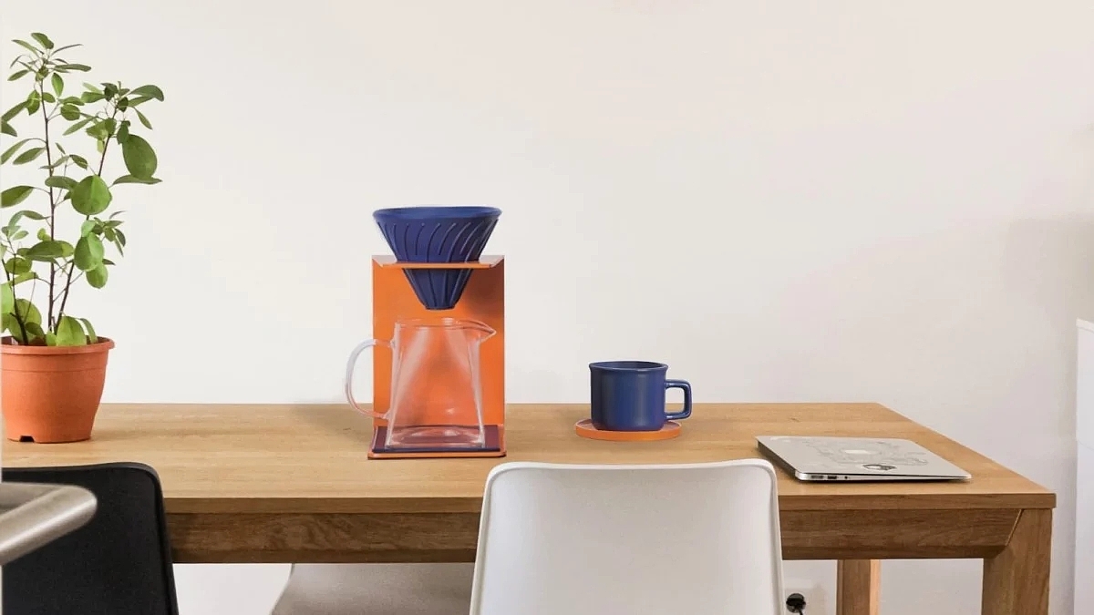 Ninetyº，kettle，Dripper，glass，filter，Coffee suit，modern，