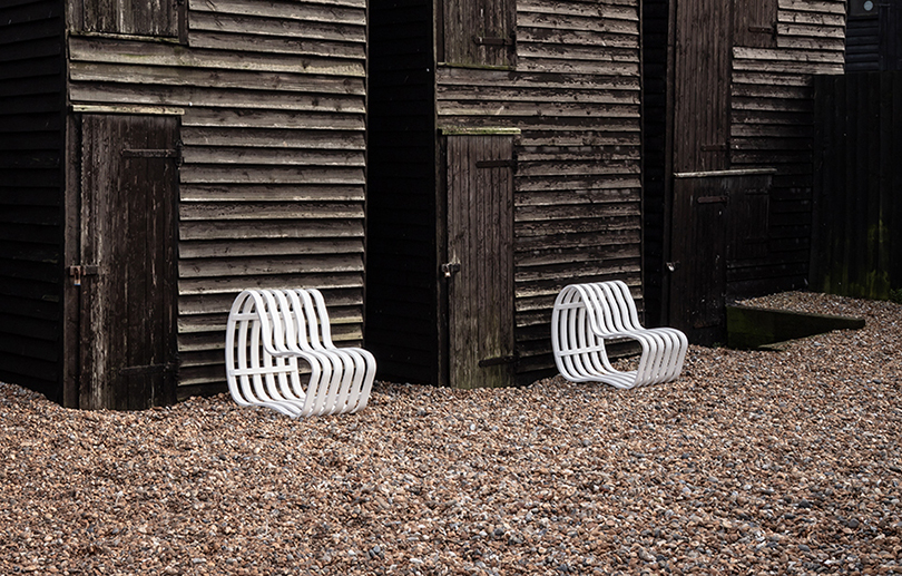 Outdoor furniture，bench，curve，fashion，Curve，