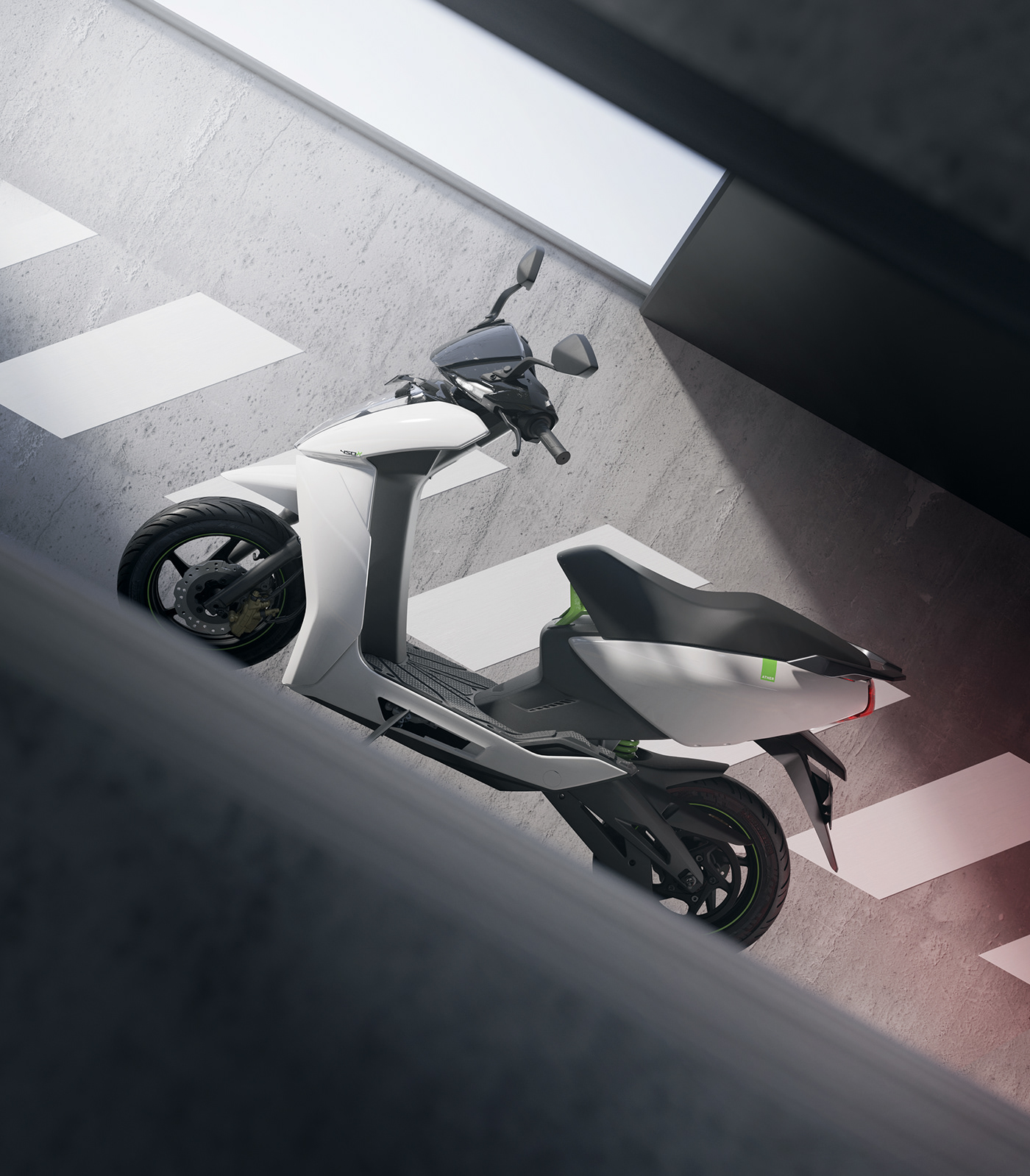 Ather 450x，Electric，intelligence，a storage battery car，