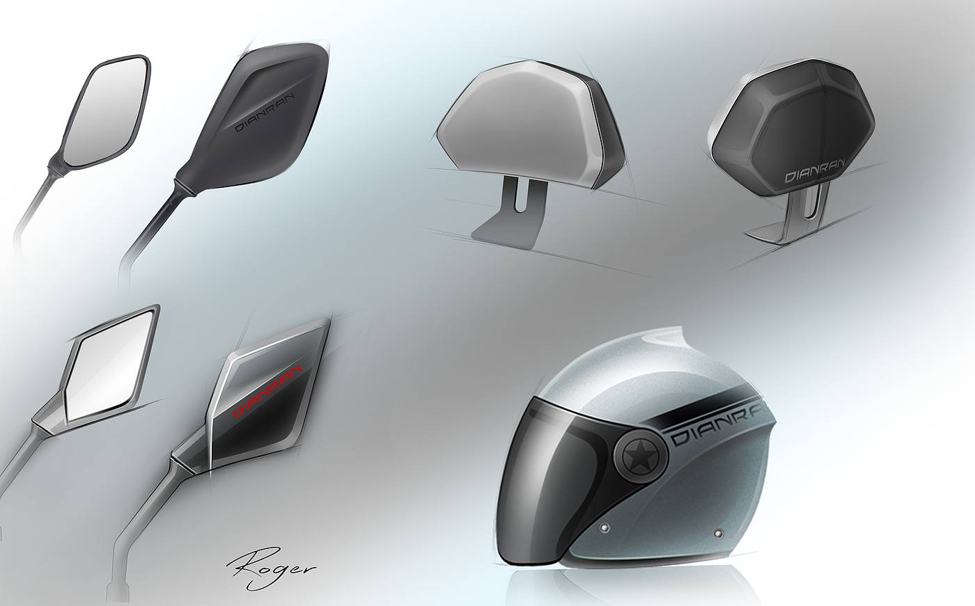 Hand drawn，design sketch，ps，2d rendering，