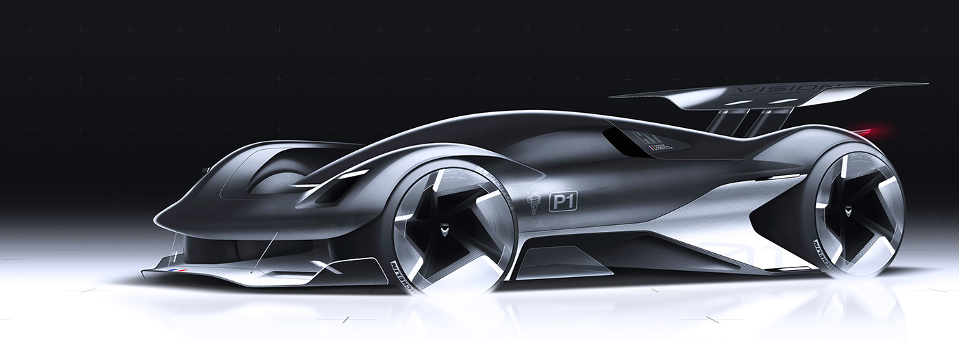 Automobile design，sketch，