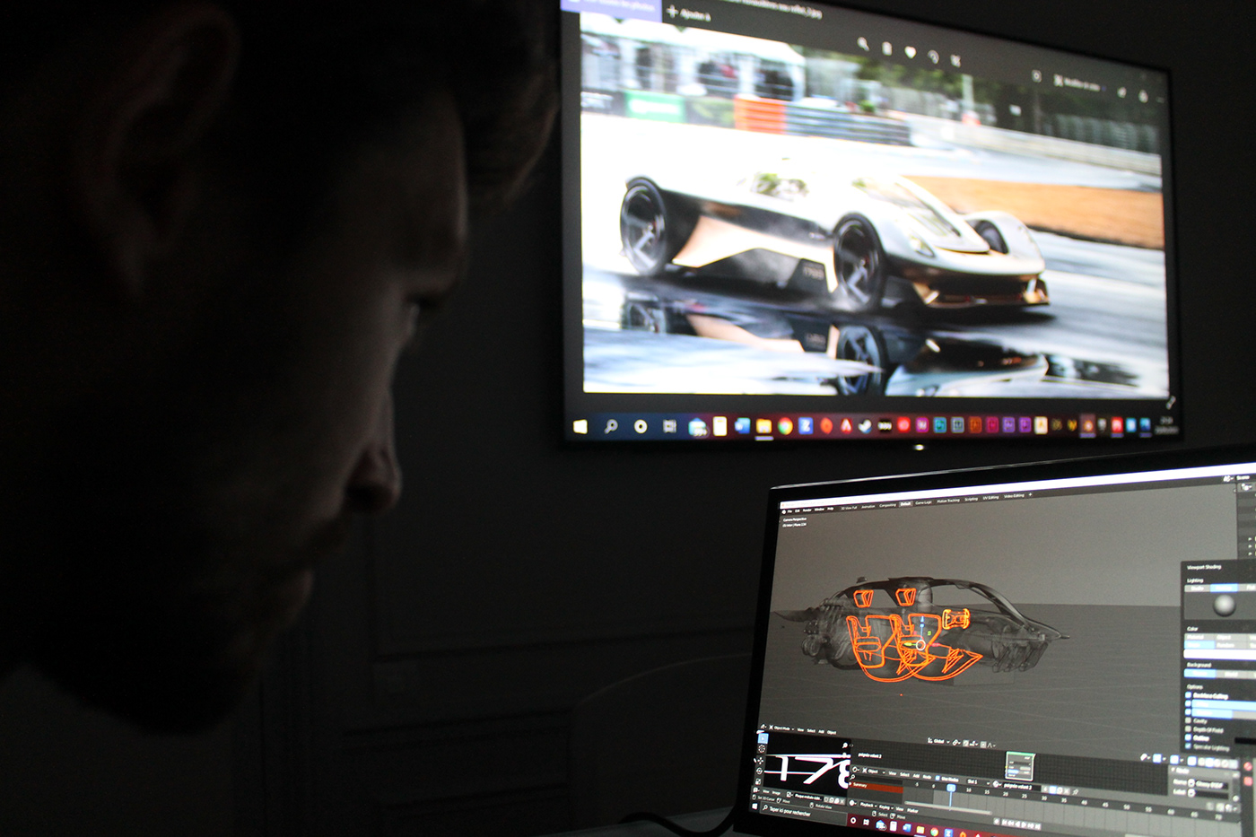 Automobile design，sketch，