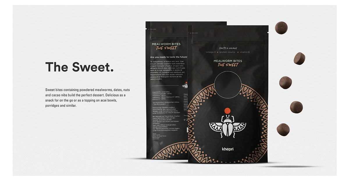 insect，food，Brand promotion，concept，