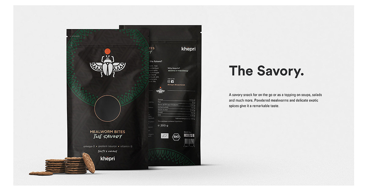 insect，food，Brand promotion，concept，