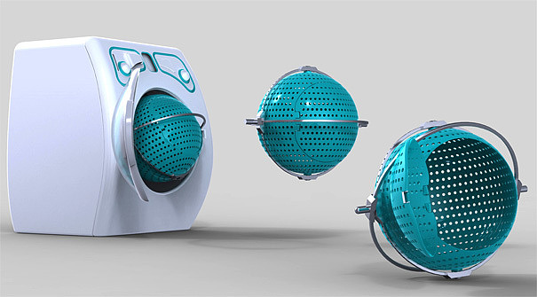 product design，industrial design，Washing machine，concept，science and technology，