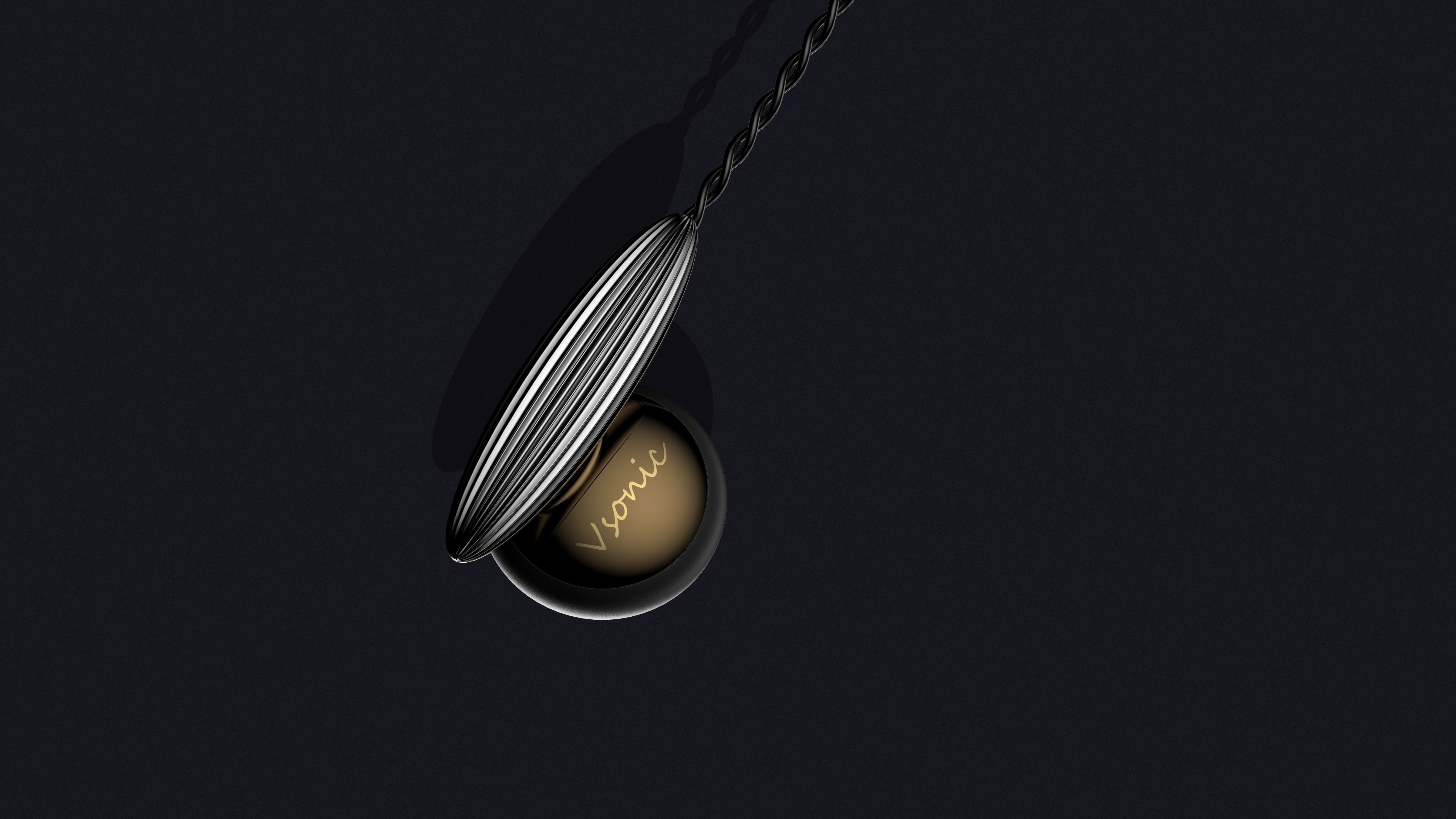 headset，wired，Half in ear，