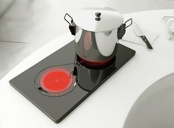 product design，industrial design，Electromagnetic furnace，User experience，convenient，