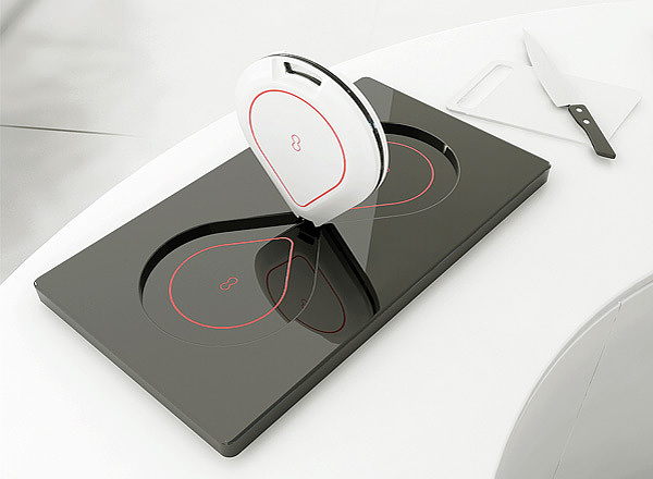 product design，industrial design，Electromagnetic furnace，User experience，convenient，