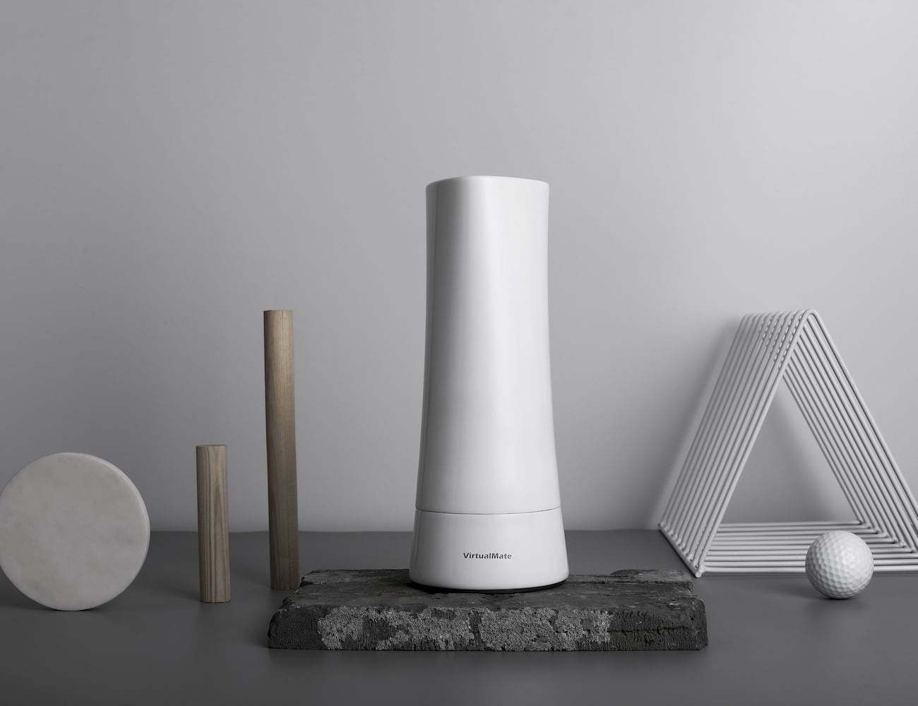 vr，Virtual partner，interactive，white，