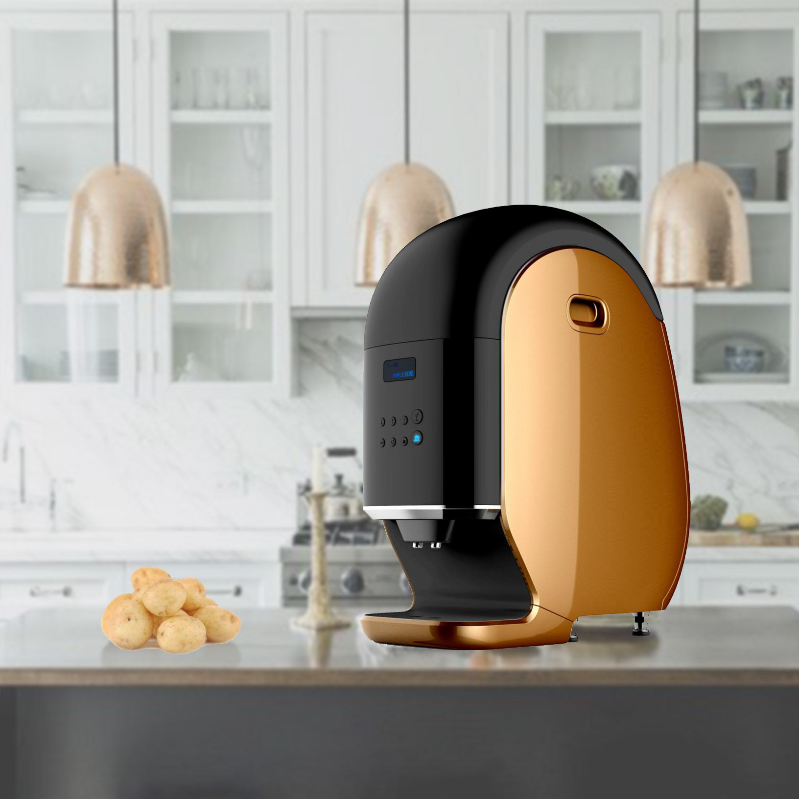 Auxiliary food machine，