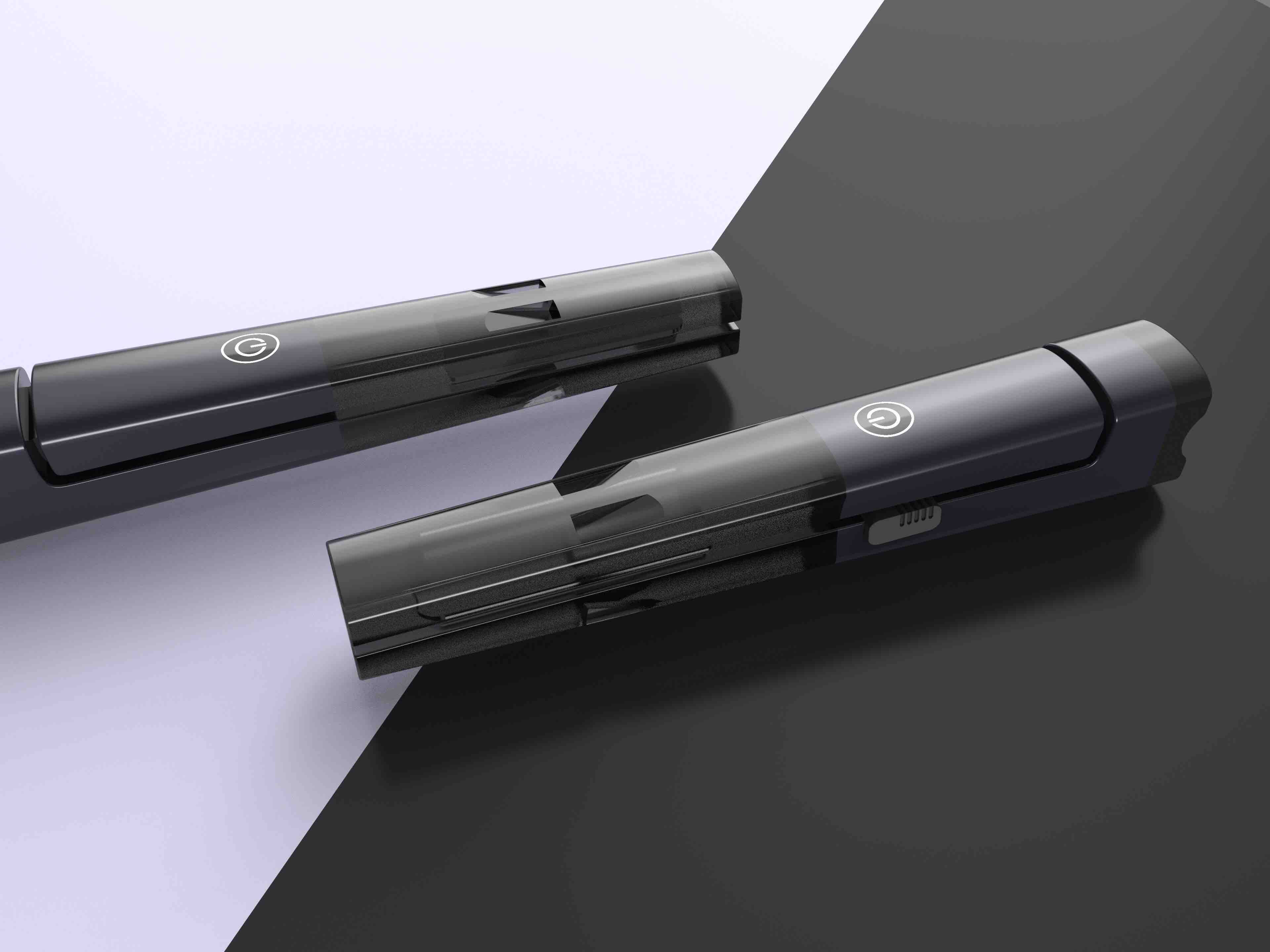 Modeling and rendering，Straight hair clip，