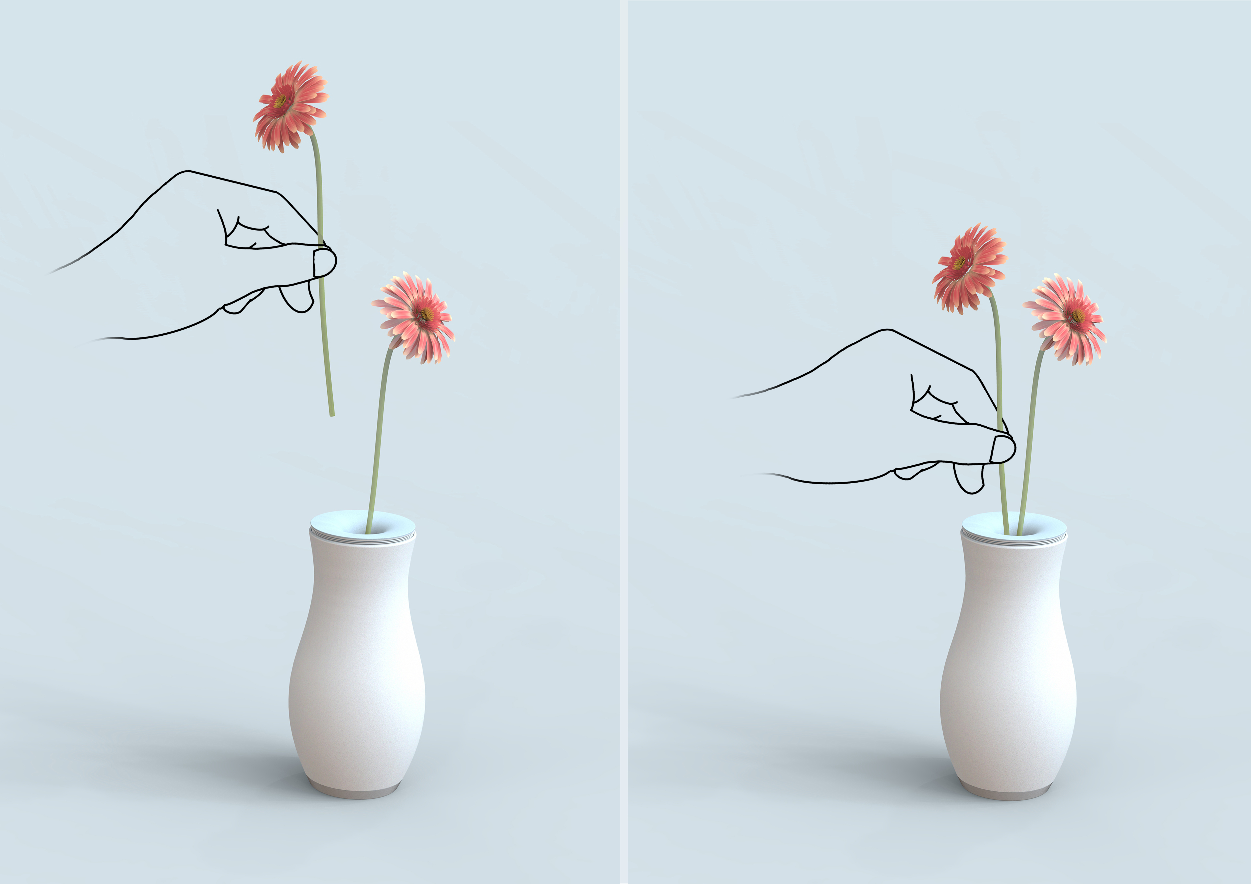 Humidifier，household electrical appliances，Home Furnishing，vase，decorate，