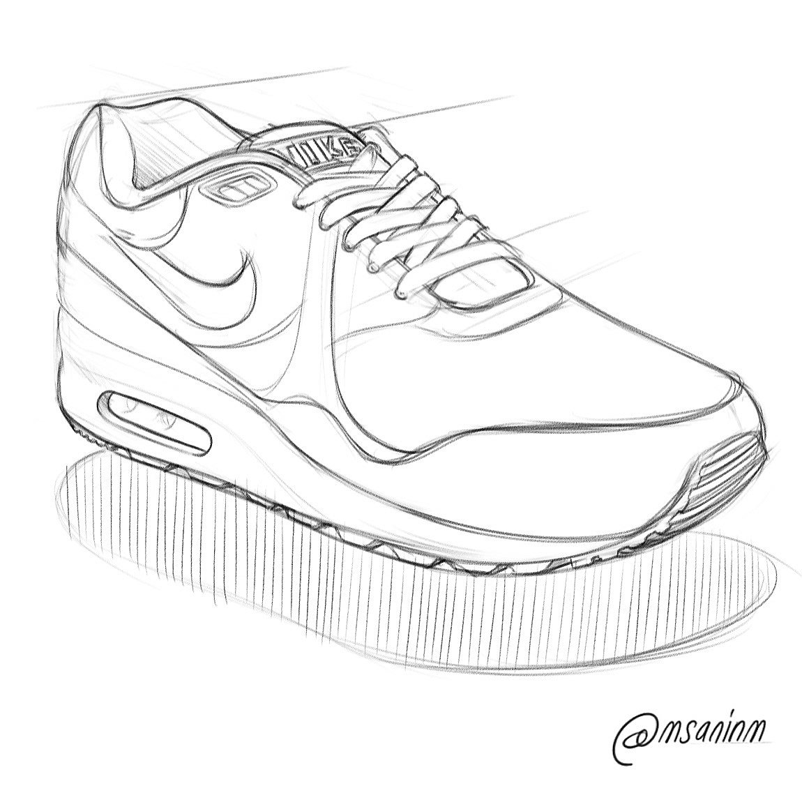 Hand drawn，