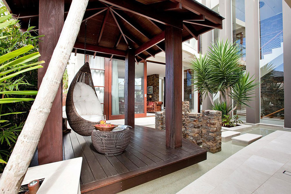 indoor，Cocoon shape，Hanging chair，pretty，comfortable，originality，Design，
