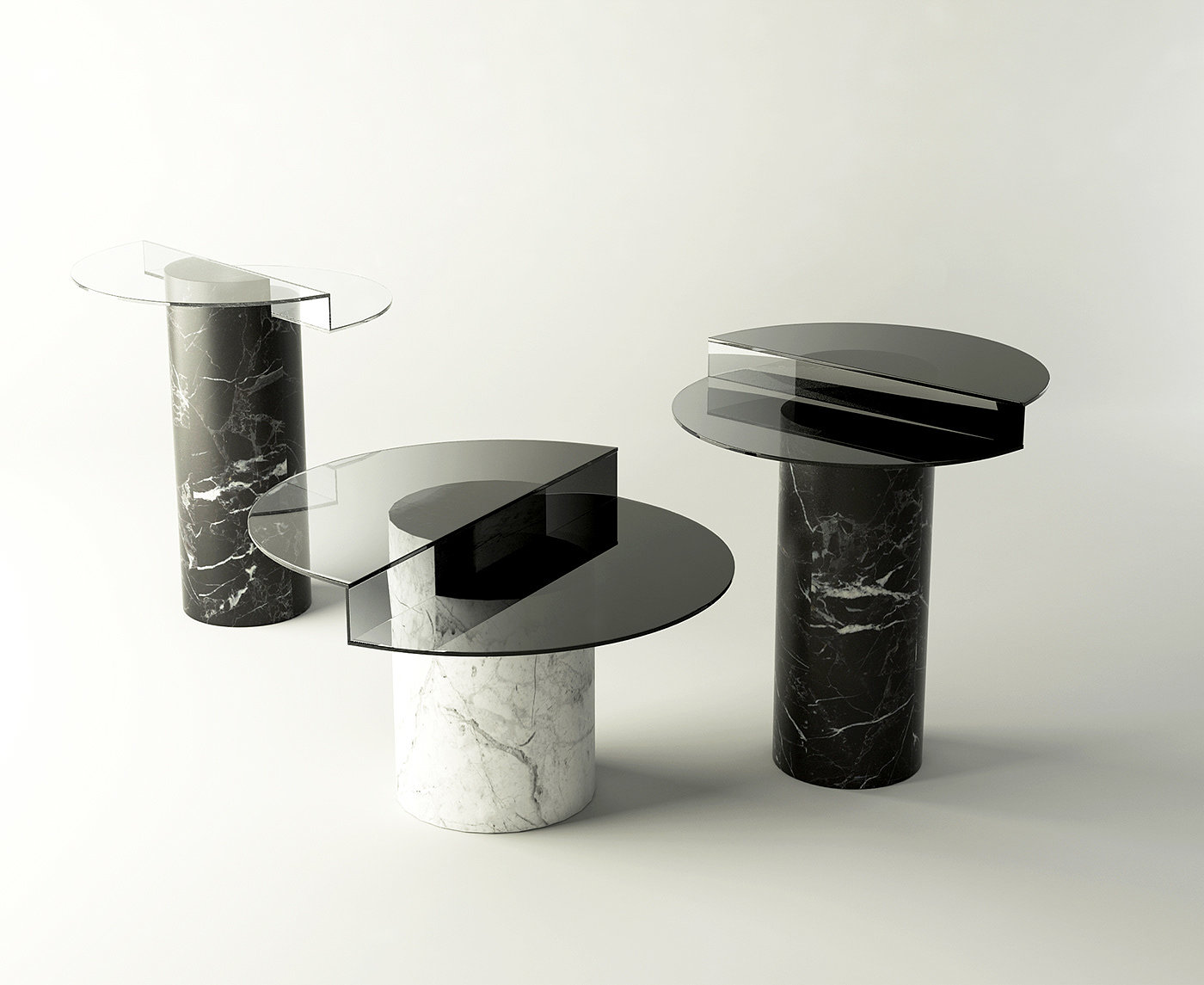 Moon coffee table，Moon Table，geometry，